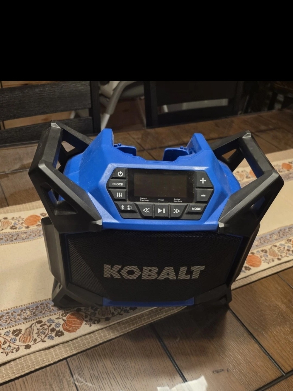 Kobalt Portable Bluetooth Jobsite Speaker - Blue